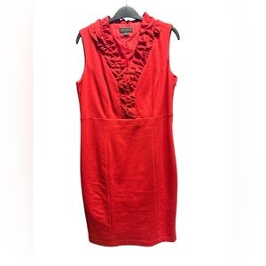 ❤️ Gorgeous Tribal Red Sleeveless Dress